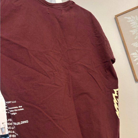 Darc Sport Maroon Wolves Tee - Picture 3 of 3